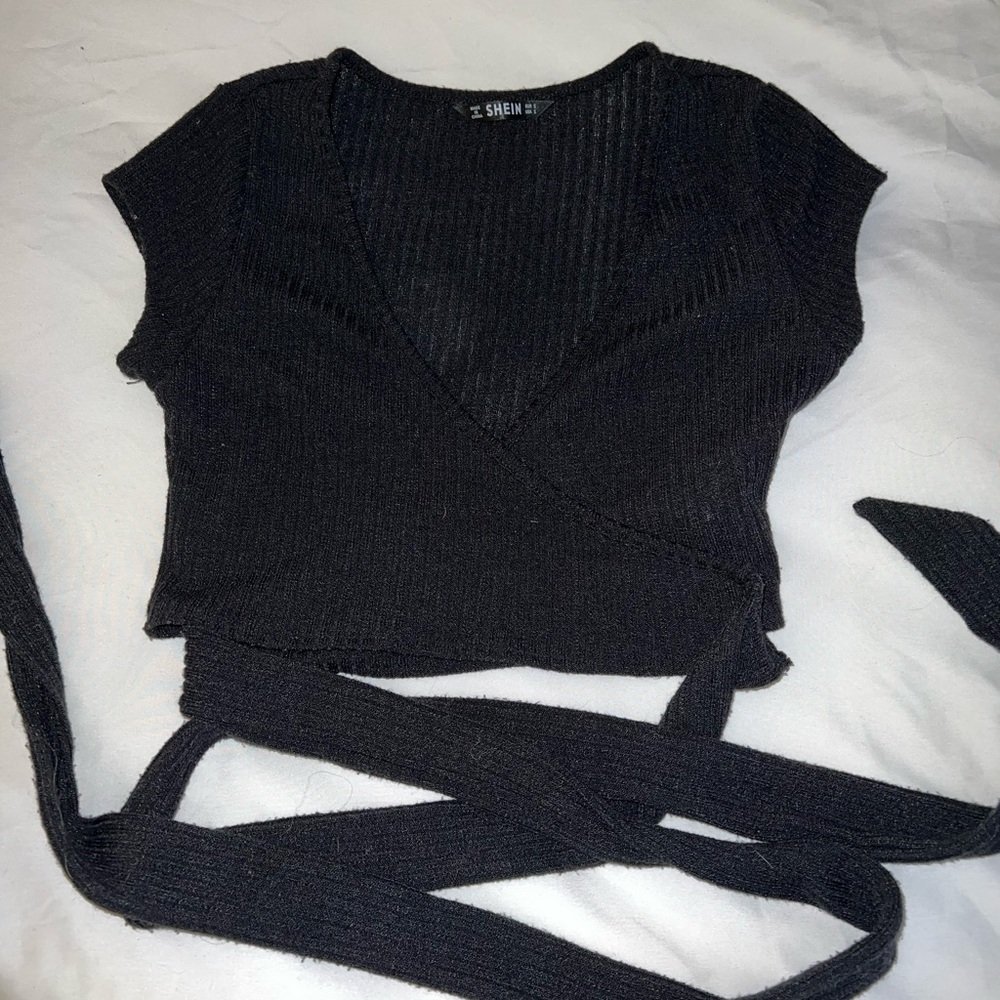 Shein Wrap Top